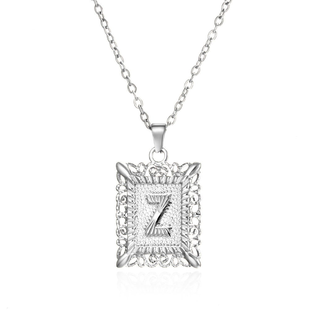 Nimelle Initial Pendant | Silver Necklace for Everyday Wear – Nimelle