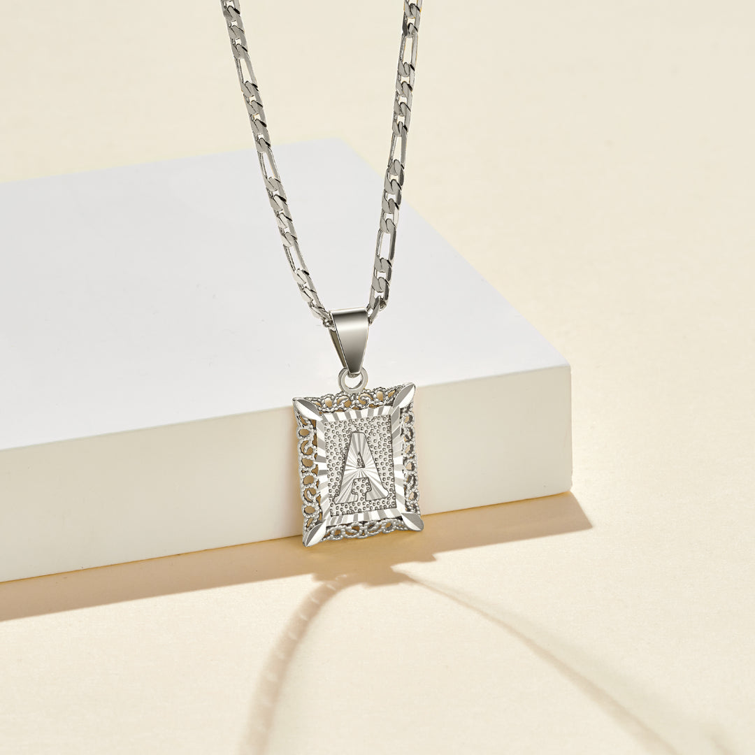 Nimelle Initial Pendant | Silver Necklace for Everyday Wear – Nimelle